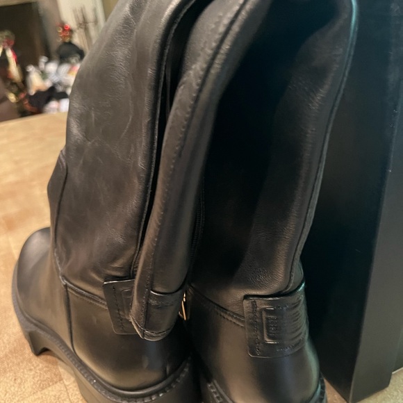 Beautiful coach leather riding boots sz10 - Picture 3 of 7
